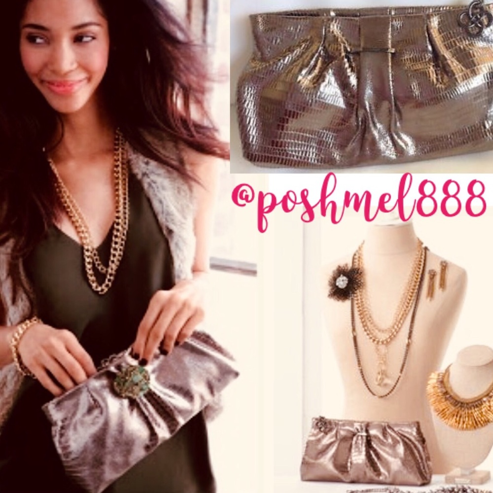 Stella & Dot | La Coco [RetiredLimitedEd] Metallic Clutch - Picture 9 of 10